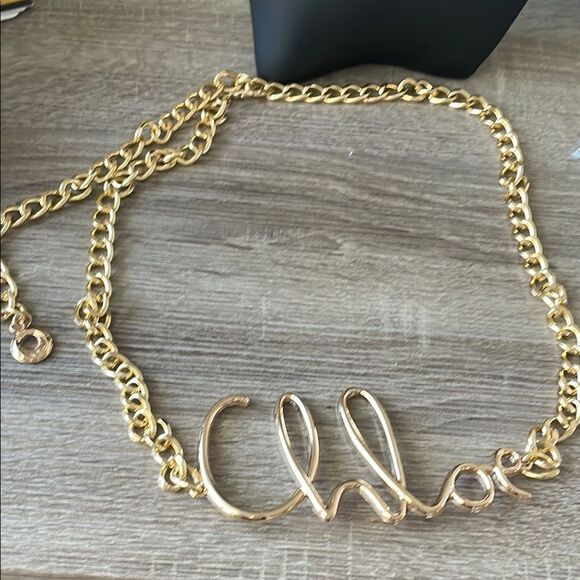 Gold Chain belt N1074 main image 3